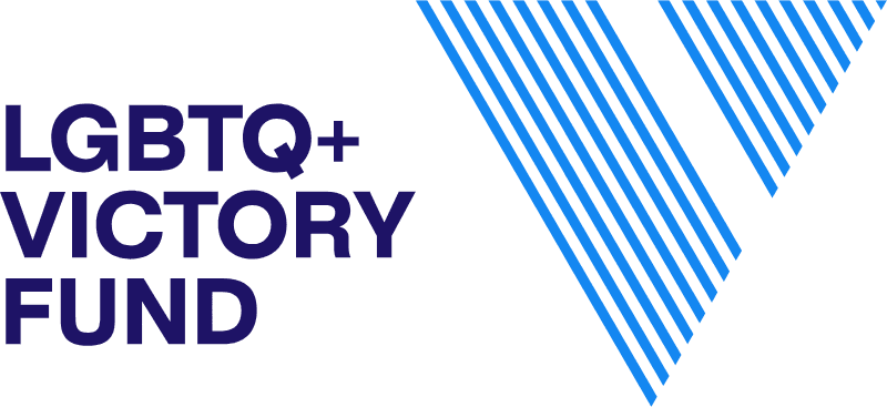 LGBTQ+ Victory Fund logo